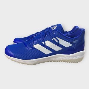Adidas Adizero Afterburner 8 Baseball Turf Shoes Blue FZ4231 Mens size 12 New